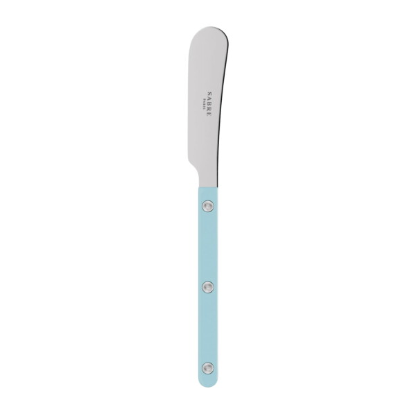 SABRE PARIS Nůž na máslo Bistrot Brillant – Pastel Blue, modrá barva, kov, plast