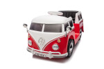 Mamido Elektrické autíčko Volkswagen T1 Classic Bus 12V | EVA | ECO červené
