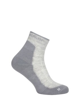 ICEBREAKER Wmns Merino Hike+ Light Mini, Blizzard Heather/Alloy velikost: 41-43 (L)