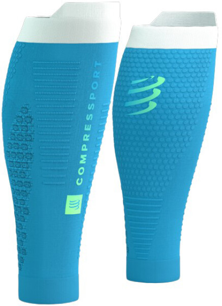 Kompresní lýtkové návleky Compressport R2 3.0 - modré Velikost: 42-46 cm obvod lýtka