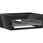 MEXEN - Box-A skříňka pro umyvadlo 60, 1 šuplík, černá lesk 91AX0-0600-235-1-70