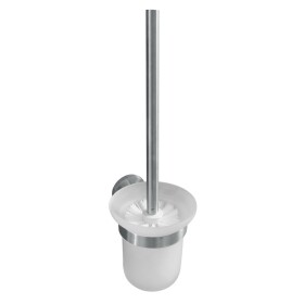 HOPA - WC štetka, miska sklo, 95×360×140 mm - Barva - Nerez KDBE104113015