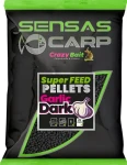 Sensas Super Feed Garlic Dark / Pelety / 650 g / 4 mm (88562)