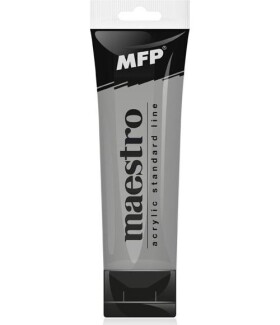 Akrylová barva Maestro 75ml - light grey