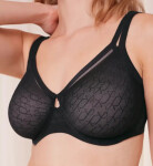 Dámská podprsenka Triumph Signature Sheer W01 EX - Triumph černá (0004) 080