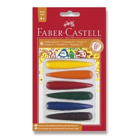 Faber-Castell Plastové pastelky 6ks (135090)