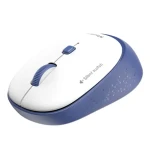 Meetion R571 bílo-modrá / Myš / Bezdrátová 2.4 GHz / 1600 DPI / 4 tlačítka (R571)