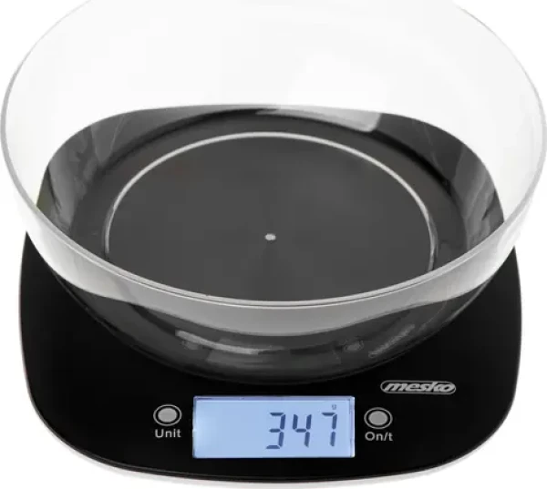 Mesko Kuchyňská váha s miskou / Kuchyňská váha (MS 3179 black)