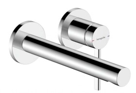 HANSGROHE - Zesis S Umyvadlová baterie pod omítku, s výpustí, 2-otvorová instalace, EcoSmart+, chrom 74750000