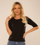 Košilka De Lafense 859 Lottie 3/4 S-2XL černá XL