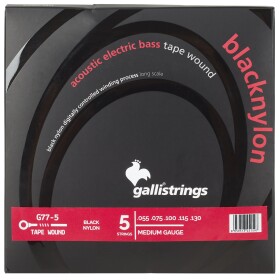 Galli BASS BLACK NYLON 5-Strings G77-5