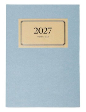 Šitý diář 2027 týdenní Retro 2027, B6