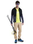 ICEBREAKER Mens Merino 150 Tech Lite III SS Tee IB Grown Naturally, Hyper velikost: S