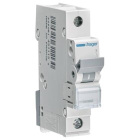 Hager MCN104 elektrický jistič 1pólový 4 A 400 V