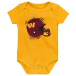 Outerstuff Dětské body Washington Commanders NFL Game On Creeper Baby Bodysuit Set (3 ks)