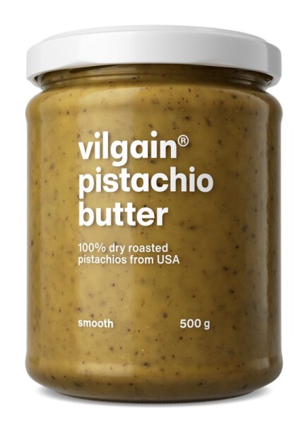 Vilgain 100% Pistáciové máslo – jemné 500 g