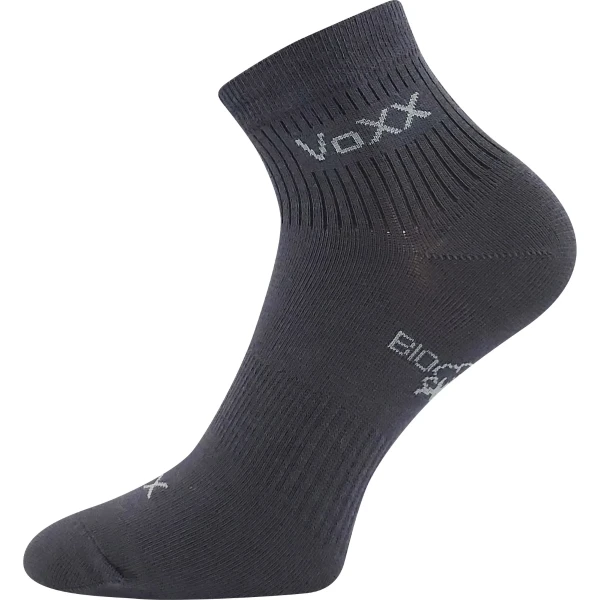 VOXX Ponožky sportovní z BIO bavlny BOBY tmavě šedé (3 páry) 39-42 120322