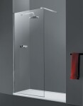 HOPA - Walk-in sprchový kout LAGOS CHROM CLASSIC 195 - Barva rámu - Chrom/Leštěný hliník (ALU), Rozměr A - 140 BCLAGO14CC