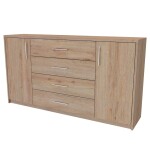 Nábytek Mikulík Komoda AURA 3 - hl. 36 cm ROZMĚR: (š/v/h) 170 x 86 x 36 cm
