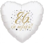 86. narozeniny balónek srdce Balonky.cz 86. narozeniny balónek srdce Balonky.cz