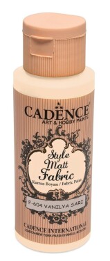 Textilní barva Cadence Style Matt Fabric - vanilková / 50 ml