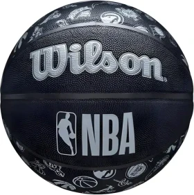 Wilson NBA All Team WTB1300XB černá / Basketbalový míč (WTB1300XBNBA)
