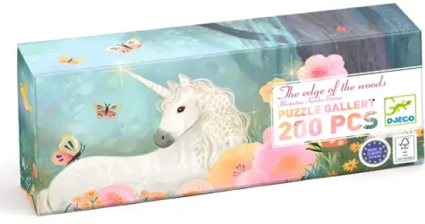 DJECO Panoramatické puzzle Pohádkový les