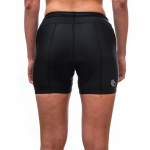 Dámské cyklistické kalhoty extra krátké vložkou Sensor Cyklo Entry true black
