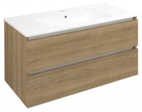 SAPHO - EZARA umyvadlová skříňka 99,8x52x46cm, dub cuneo EZ101-2525