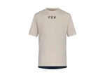 Fox Ranger pánský dres krátký rukáv Wordmark Chalk vel. M