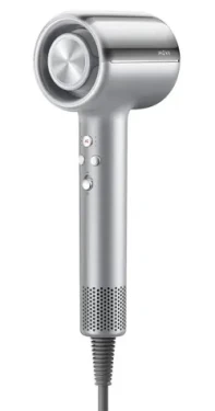 MOVA Shine 20 stříbrná / Fén na vlasy / 1800W / 58 dB / 4 teploty / 3 rychlosti (AMSH20 SLV)