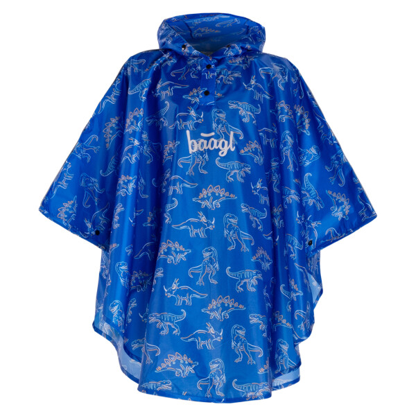 BAAGL Outdoor pláštěnka pončo Dino vel. XS (90 -110 cm)