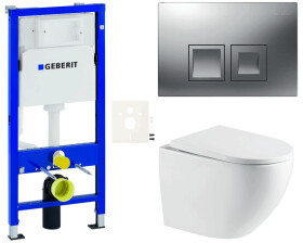 Závěsný WC set Geberit do lehkých stěn / předstěnová SAT SIKOGESTOR67D35 SIKOGESTOR67D35