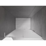 MEXEN/S - Velar L posuvné sprchové dveře 100, dekor, chrom 871-100-003-31-01