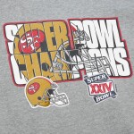 Mitchell & Ness Pánská mikina San Francisco 49ers NFL All Over Crew 4.0 Velikost: S