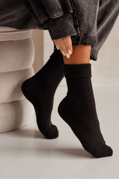 DÁMSKÉ FROTÉ PONOŽKY ZIGZAG 0118.012 béžová 37-41