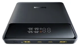 Baseus Blade H1 Lite černá / Powerbanka / 20000 mAh / 2x USB-C / 2x USB-A / 100W / displej (P10021604123-00)