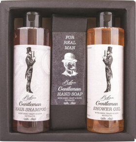 Kosmetická sada Gentleman (sprchový gel, mýdlo, šampon)