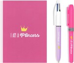 Bic Bic, 972089, My message kit, sada zápisníku a psacích potřeb, I am a Princess