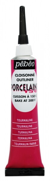 Pébéo Porcelaine 150 kontura 20 ml - červená
