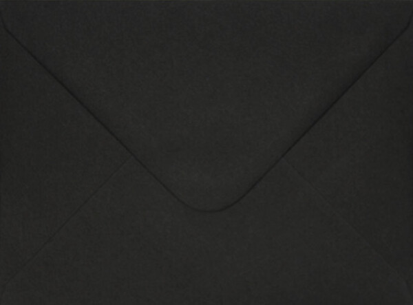 50 ks OBÁLKA ČERNÁ C7 81x111 mm 110 gm2 šípová klopa