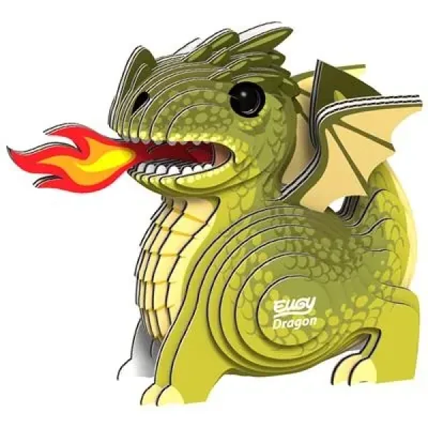 Eugy Eko 3D skládačka Drak (EU024)