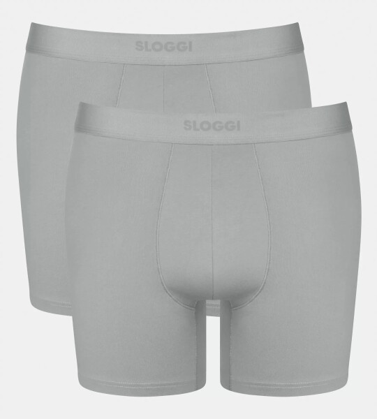 Pánské boxerky EVER Ease Short 2P - UNKNOWN - šedé 3647 - SLOGGI UNKNOWN L