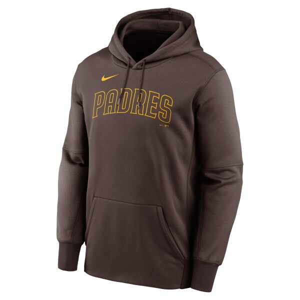 Nike Pánská mikina San Diego Padres MLB Wordmark Therma Dri-FIT Hoodie Velikost: L