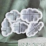 Dortisimo Silikonová forma na lízátka Mráčky (na 5 ks)