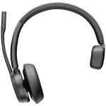 HP Poly Voyager 4310 UC Monaurales Headset +BT700 USB-A Adapter Sluchátka On Ear Bluetooth® stereo černá Potlačení hluku regulace hlasitosti, Vypnutí zvuku
