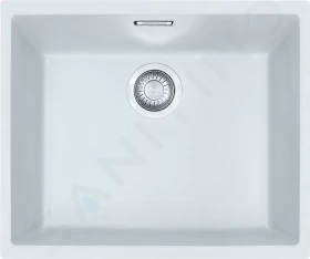 Franke Tectonitový dřez SID 110-50, 53x44 cm, bílá 125.0363.788