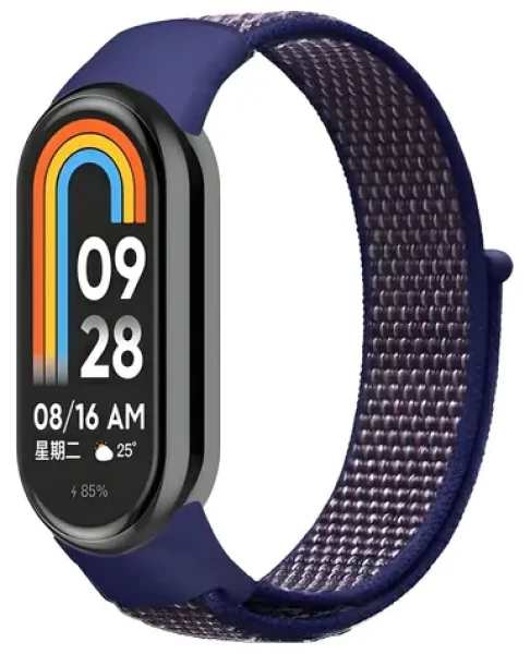 Beline NylonLoop Strap tmavě modrá / Řemínek / pro Xiaomi Smart Band 8, 9, 10
