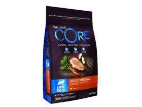 Wellness Core Dog Original Adult Large kuře 10kg / Krmivo pro dospělé psy velkých plemen (076344107996)