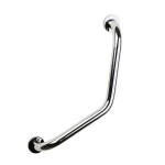 Nástěnné madlo zahnuté, nerezová ocel AWD Interior 0369 AWD02210369